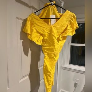 Anyday Bright Yellow Dress Size 10